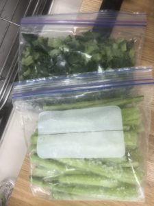 冷凍小松菜
